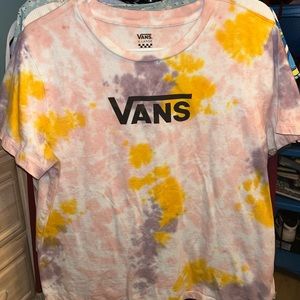 LIMITED EDITION VANS WOMENS TIE DYE TEE